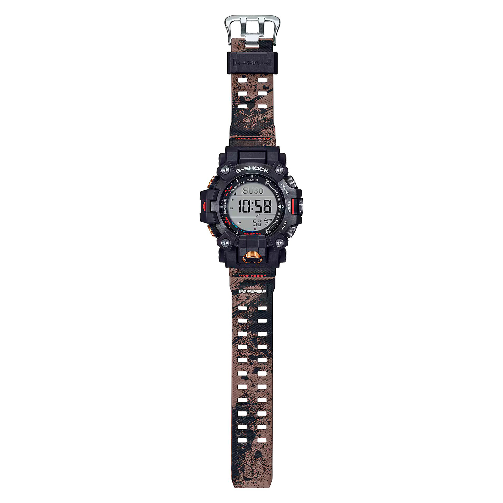Reloj G-SHOCK GW-9500TLC-1D Resina/Acero Hombre Negro