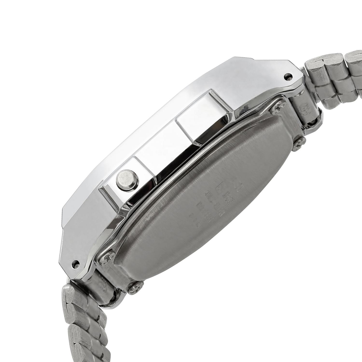 Reloj CASIO A168WEM-1D Resina Unisex Plateado