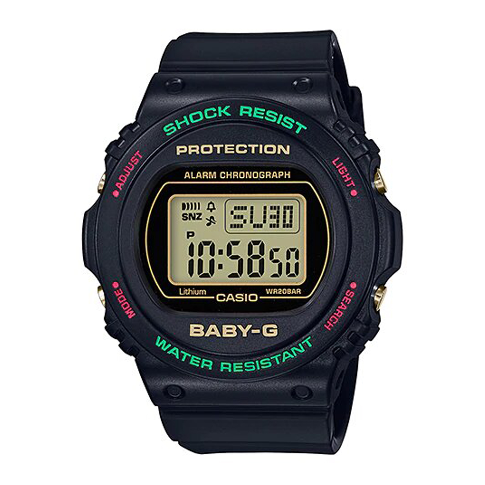 Reloj BABY-G BGD-570TH-1D Resina Mujer Negro