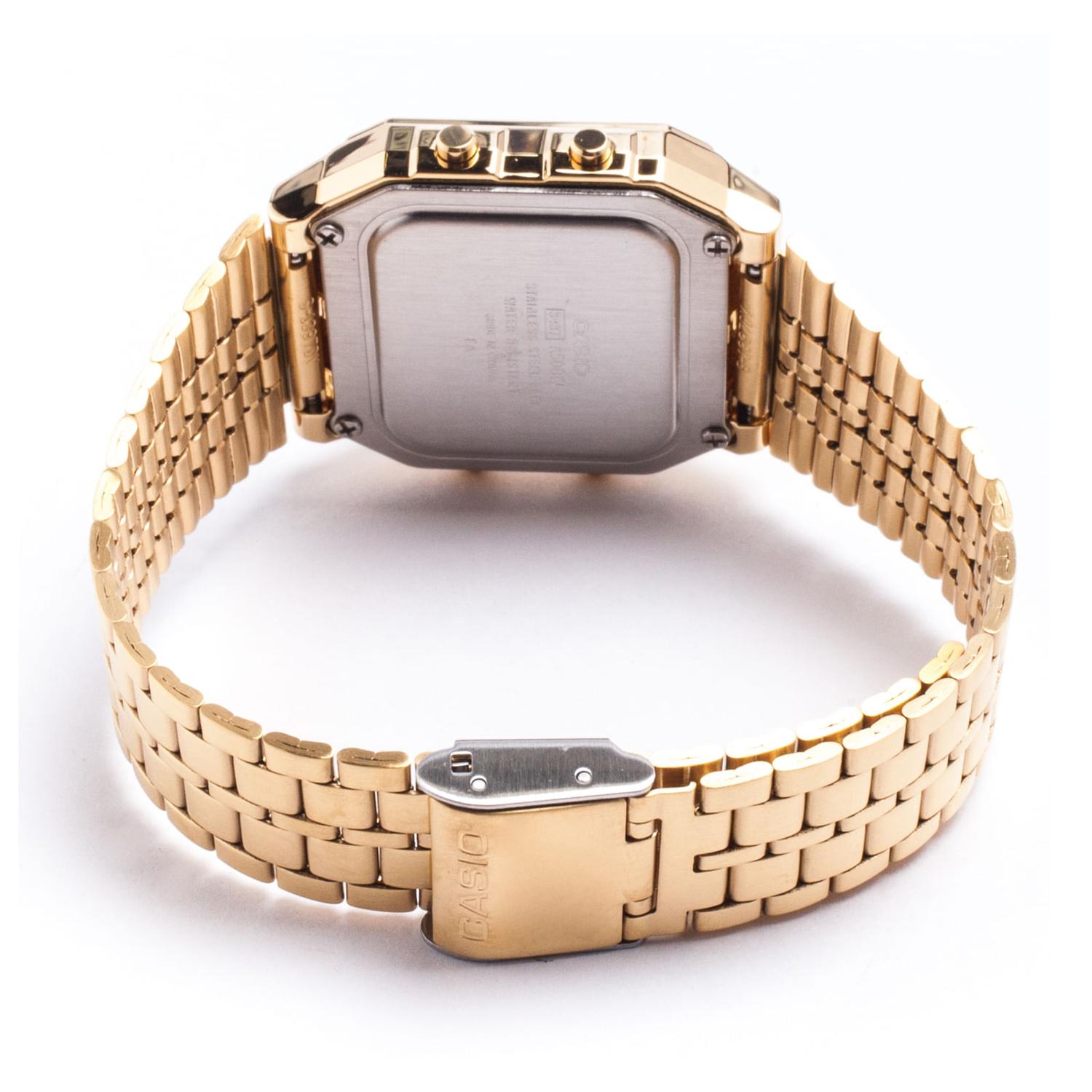 Reloj CASIO A500WGA-1D Resina Unisex Dorado