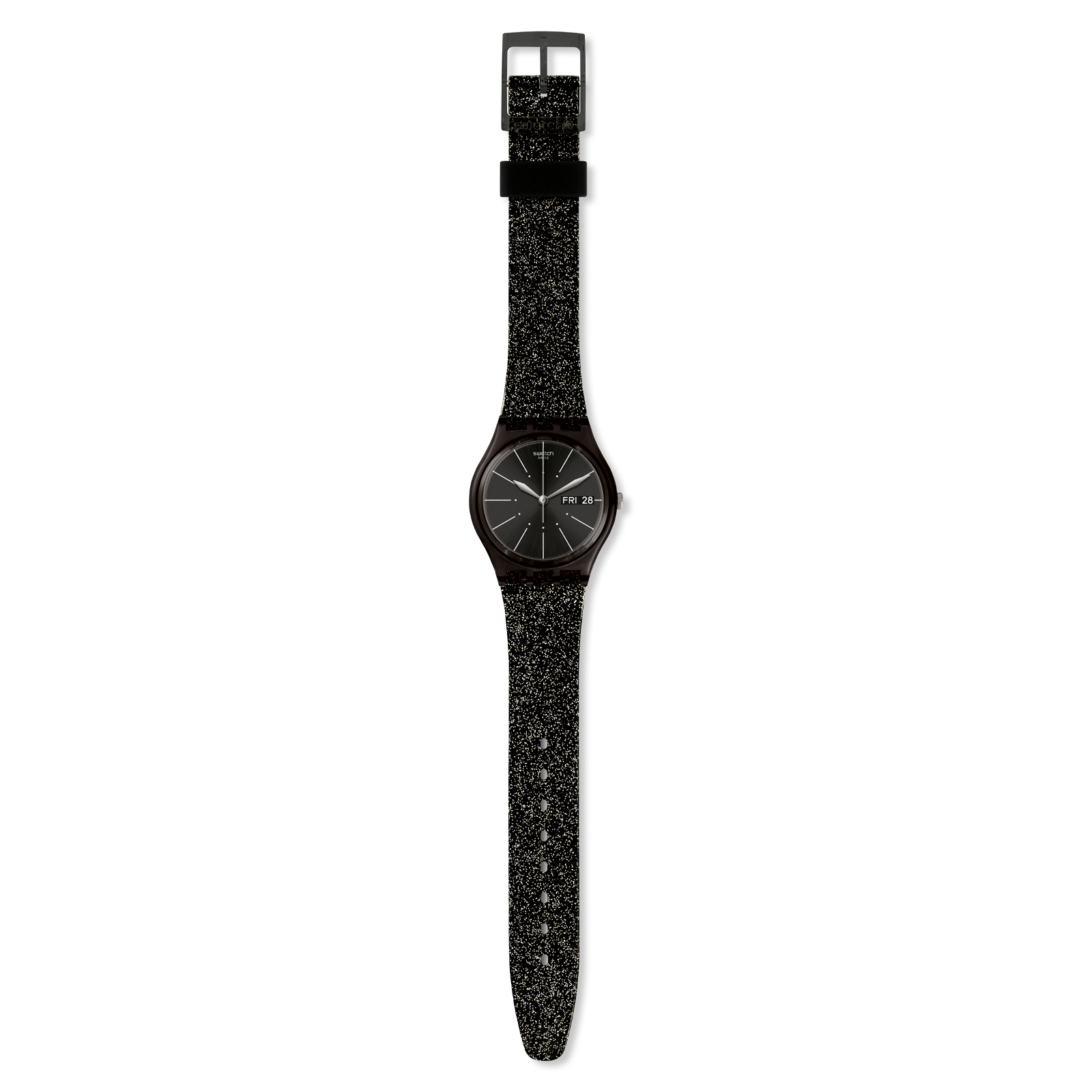 Reloj SWATCH GLITTERNOIR GB755 Negro