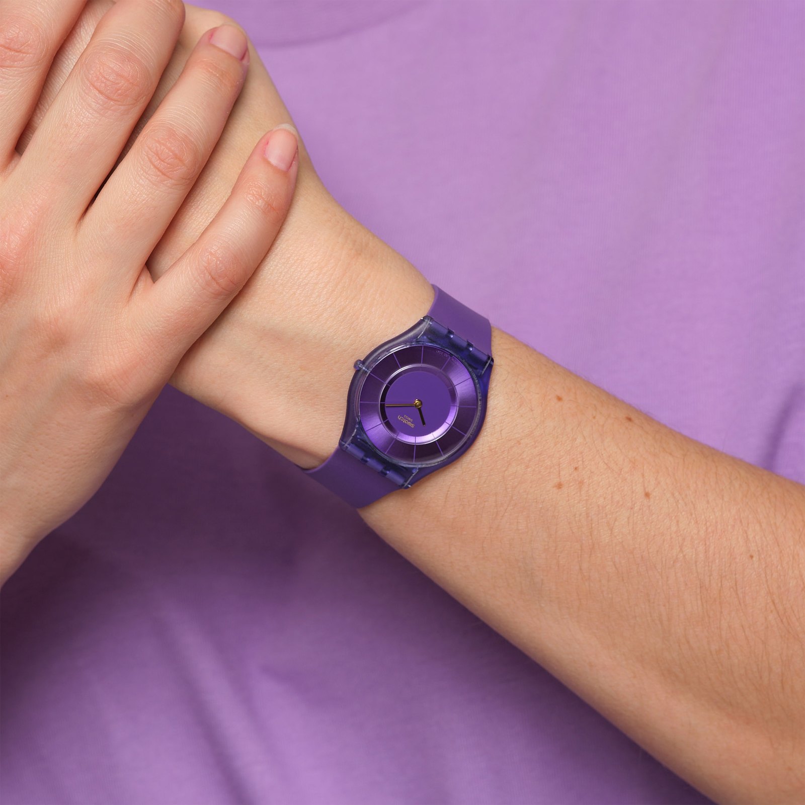 Reloj SWATCH PURPLE TIME SS08V103 Purpura