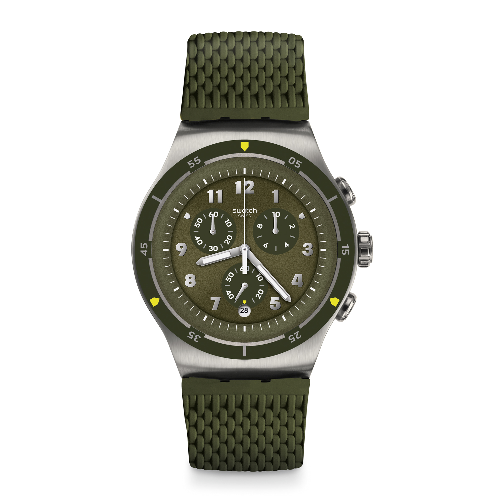 Reloj SWATCH RUNFOREST YOS461 Plateado