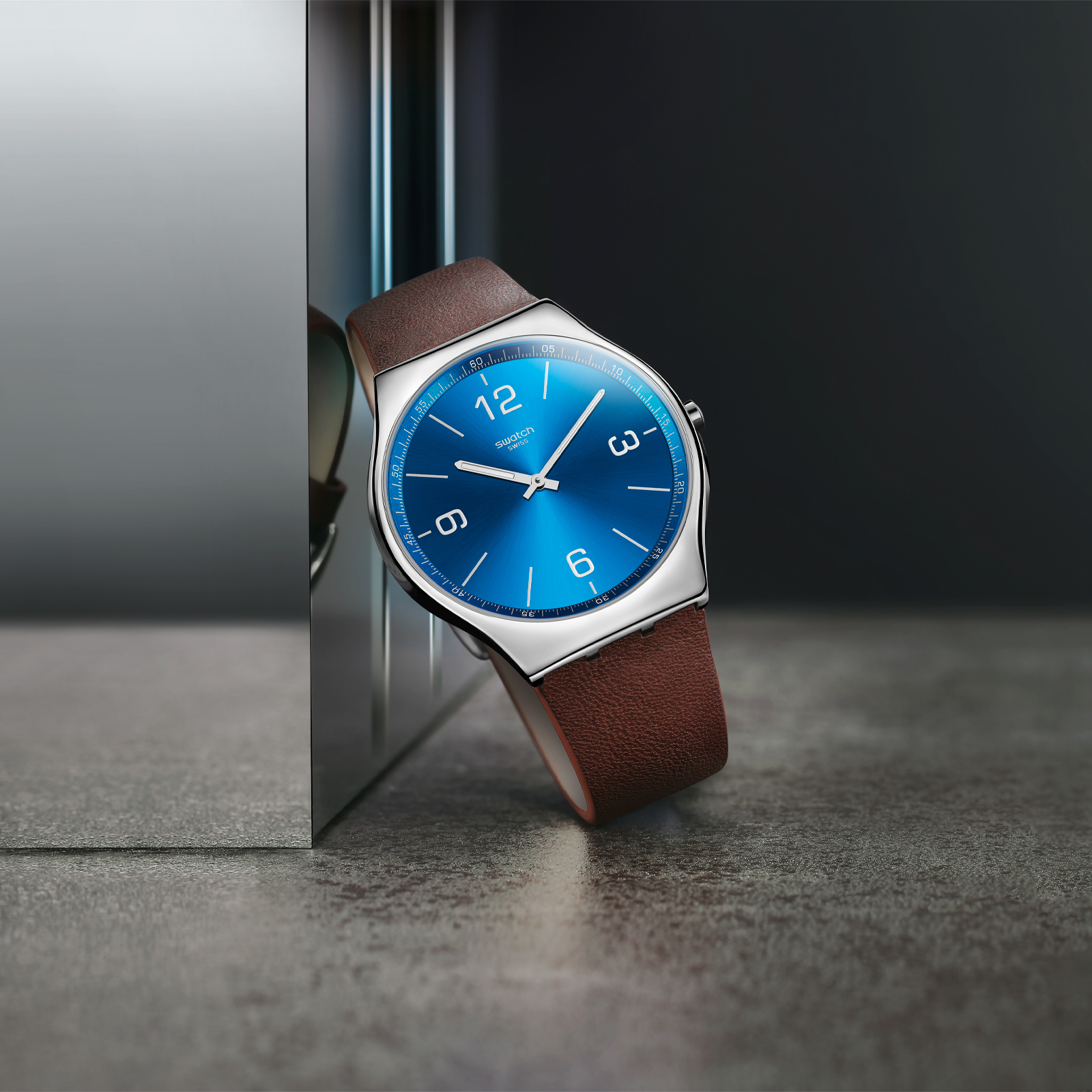 Reloj SWATCH SKINWIND SS07S101 Plateado
