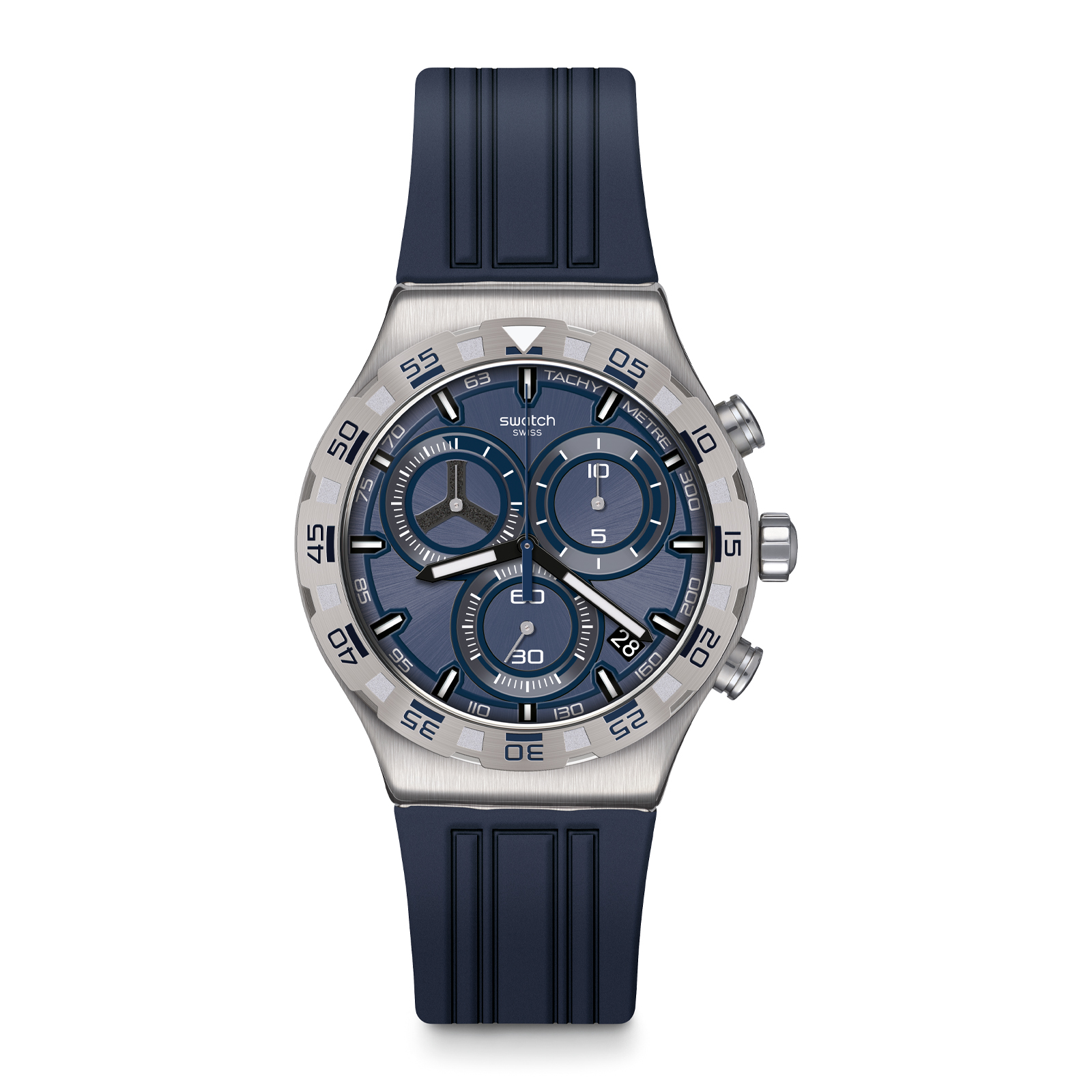 Reloj SWATCH TECKNO BLUE YVS473 Gris