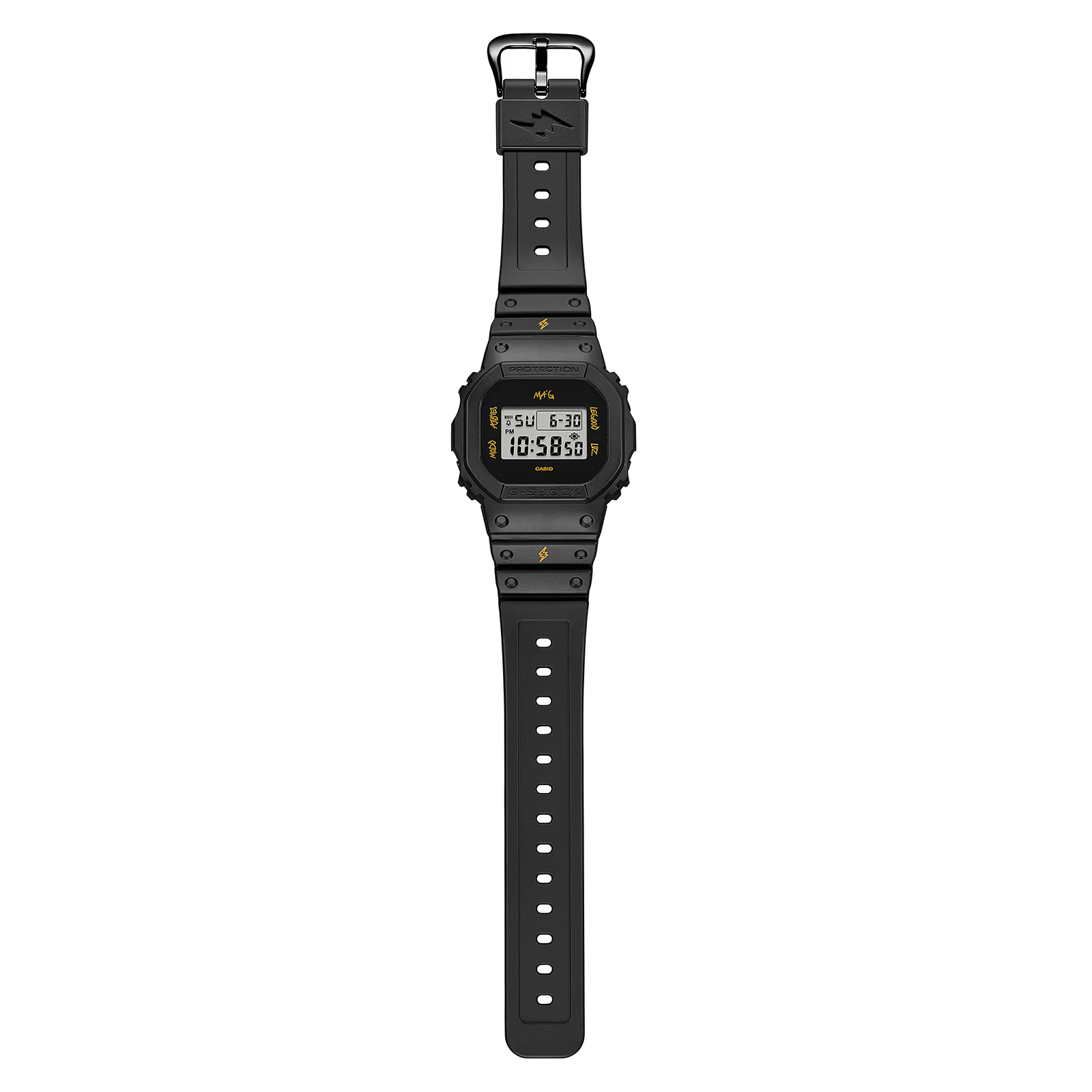 Reloj G-SHOCK DWE-5600JB-1A9 Carbono/Resina Hombre Amarillo