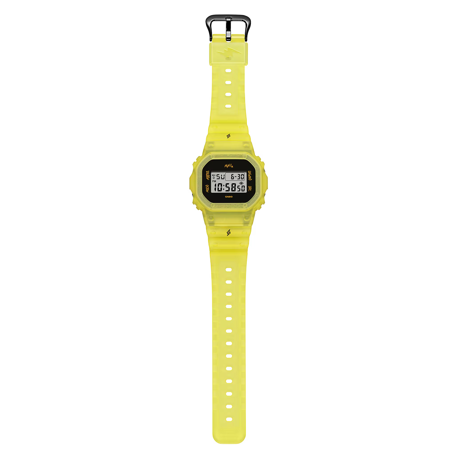 Reloj G-SHOCK DWE-5600JB-1A9 Carbono/Resina Hombre Amarillo