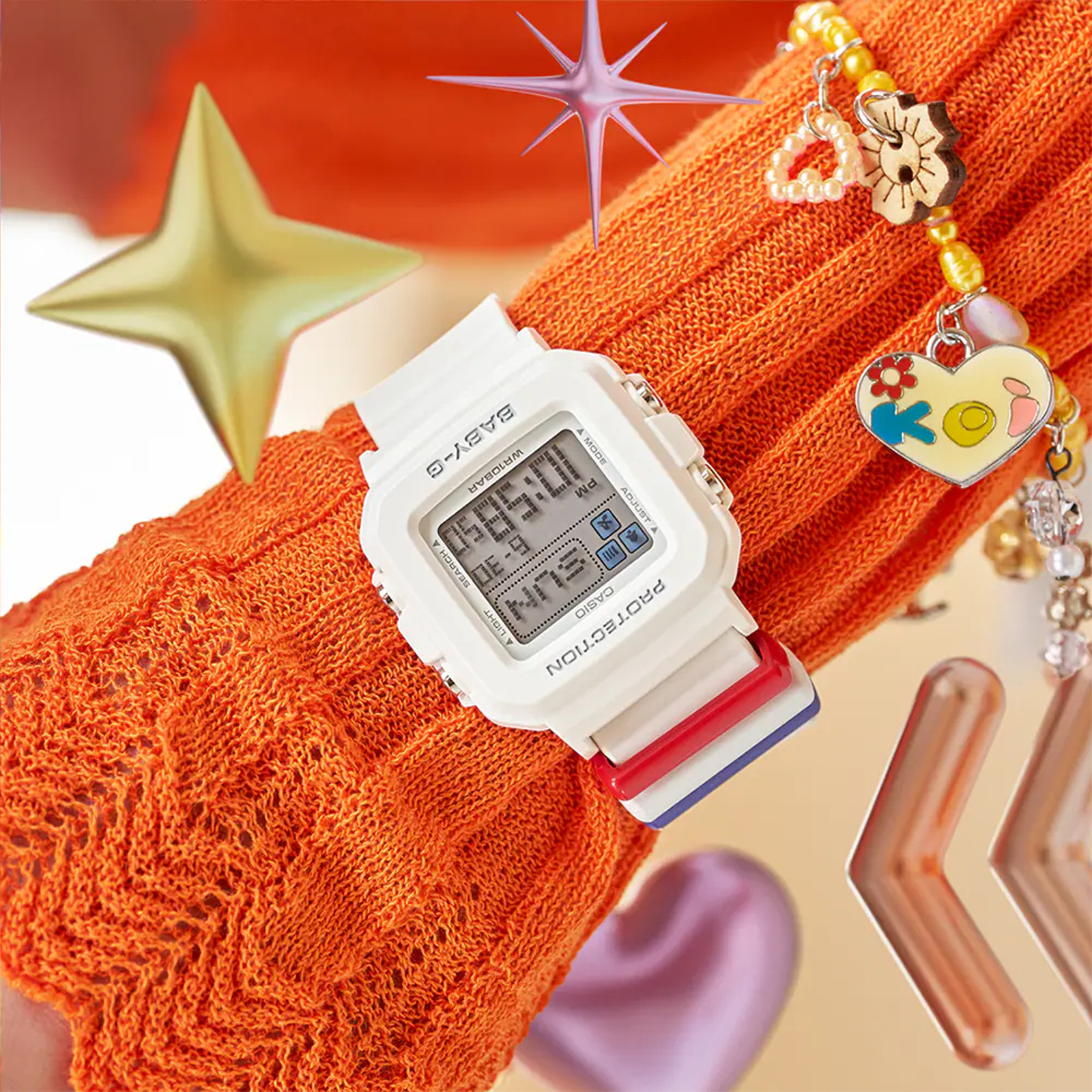 Reloj BABY-G BGD-10L-7D Resina Mujer Blanco