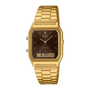 Reloj CASIO AQ-230GA-5A Acero Juvenil Dorado
