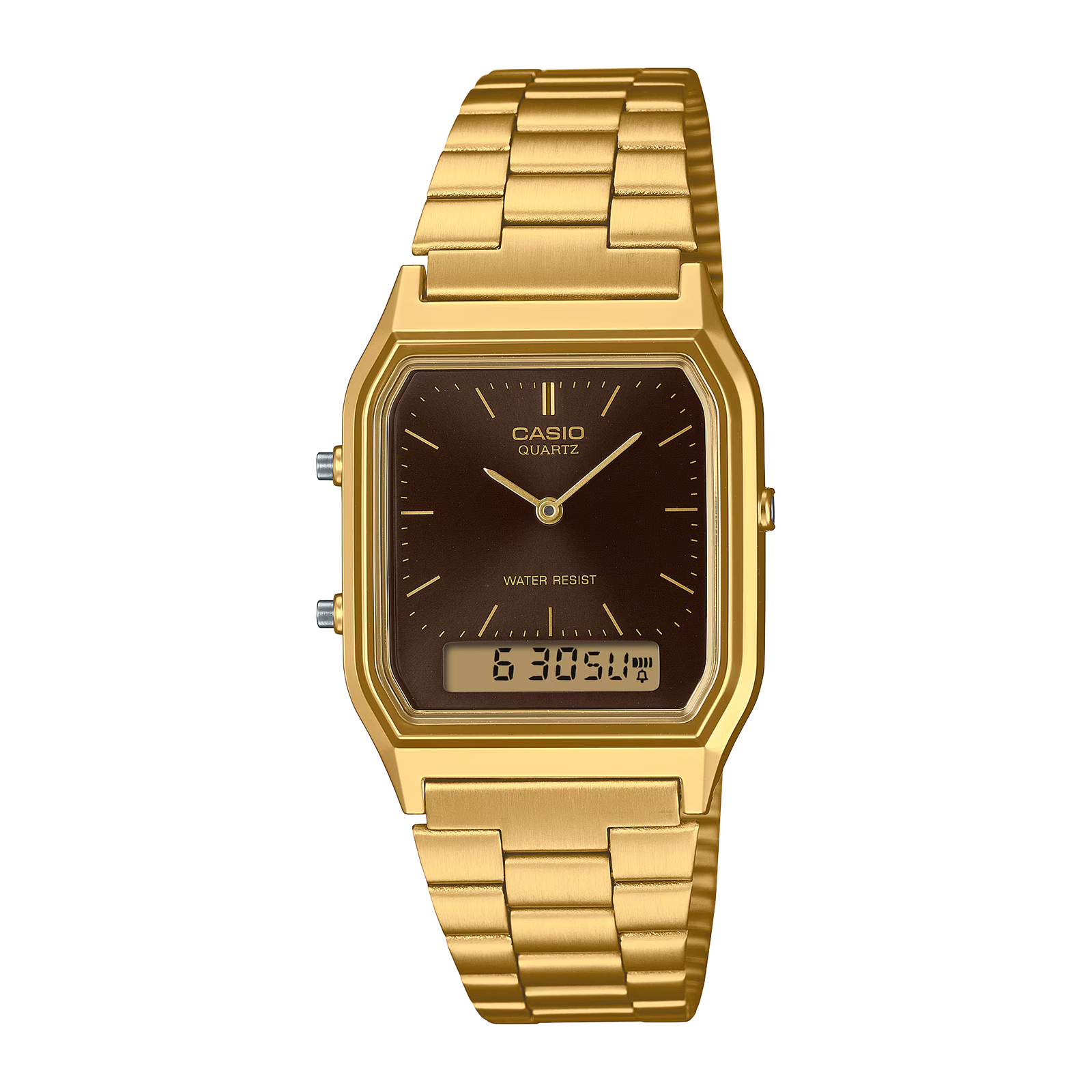 Reloj CASIO AQ-230GA-5A Acero Juvenil Dorado