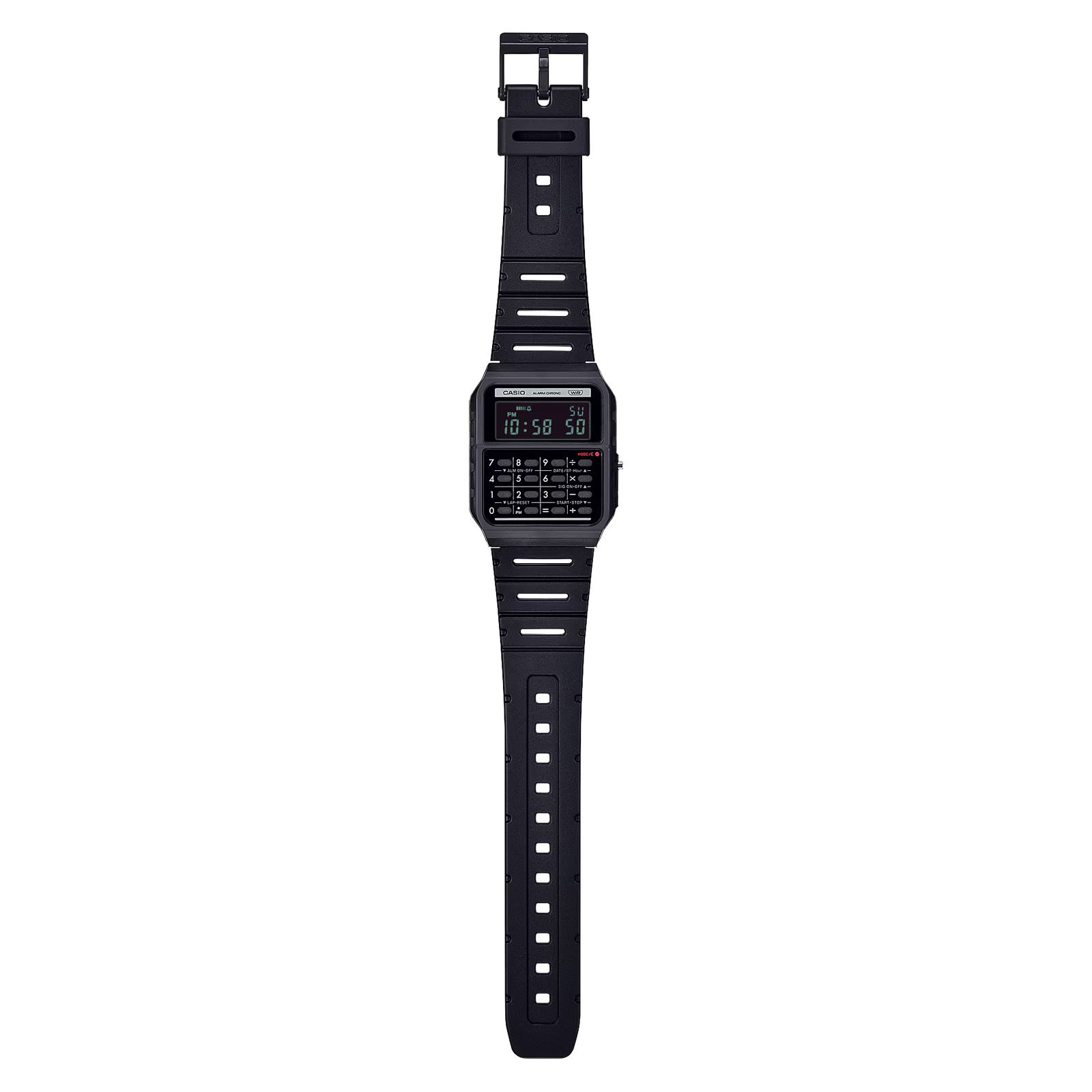 Reloj CASIO CA-53WB-1B Resina Juvenil Negro