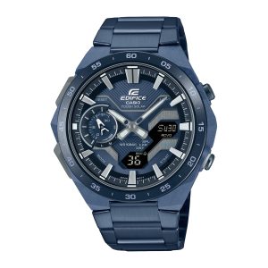 Reloj EDIFICE ECB-2200CB-2A Carbono/Acero Hombre Azul