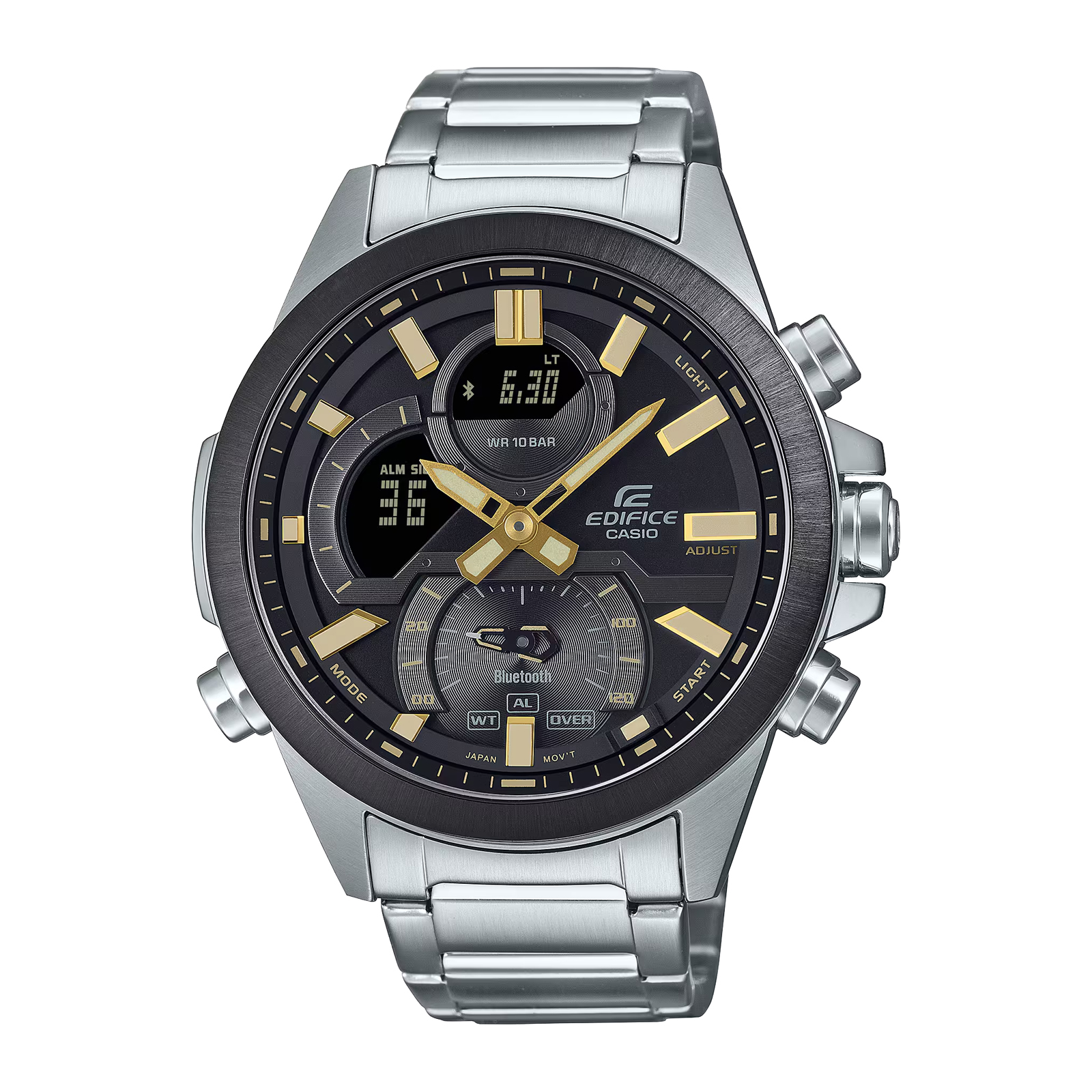 Reloj EDIFICE ECB-30DB-1A9 Acero Hombre Plateado