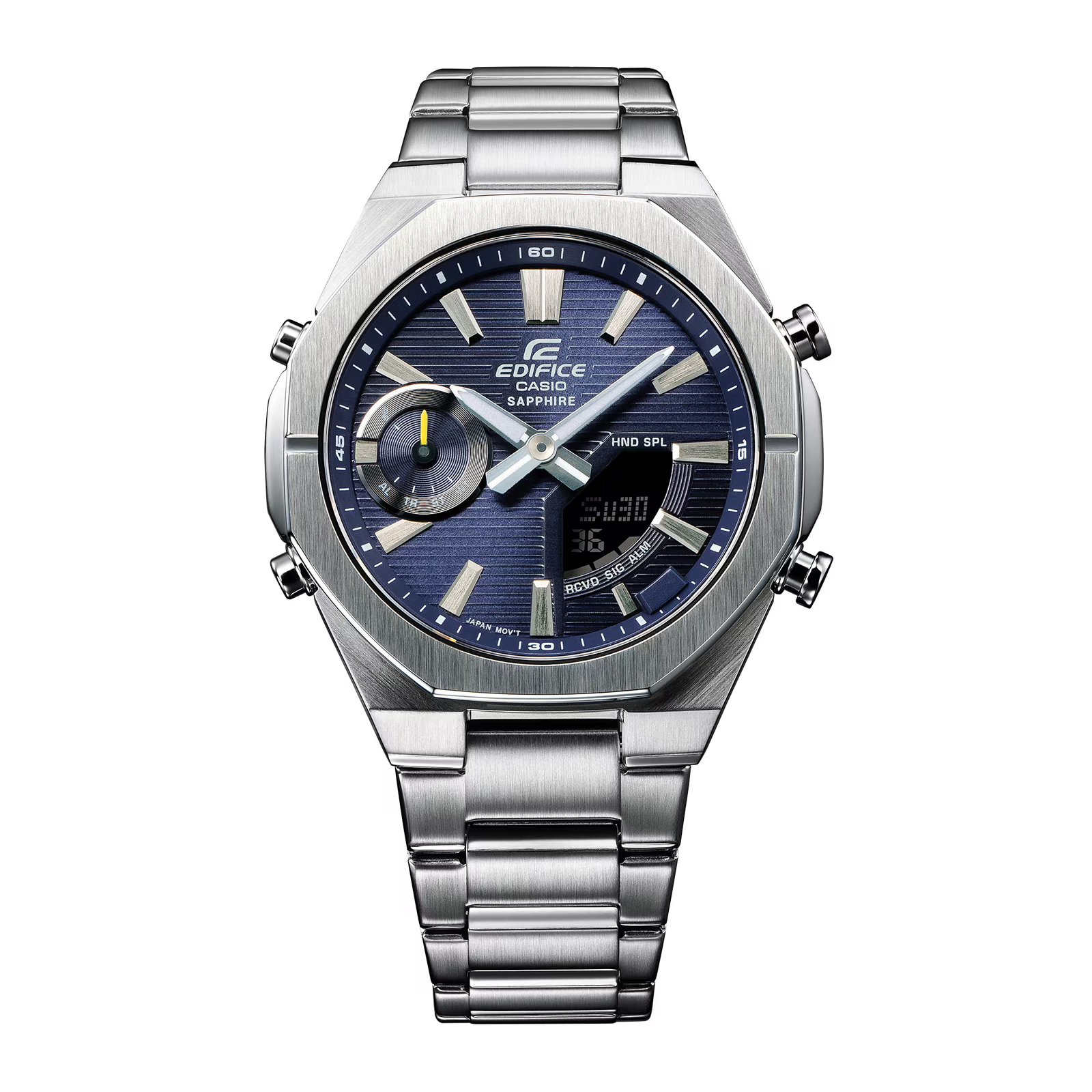 Reloj EDIFICE ECB-S10D-2A Acero Hombre Plateado