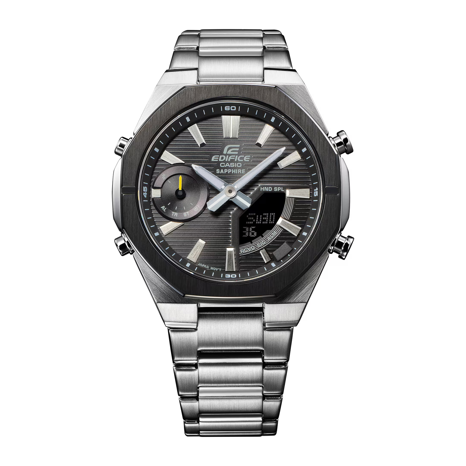 Reloj EDIFICE ECB-S10DB-1A Acero Hombre Plateado