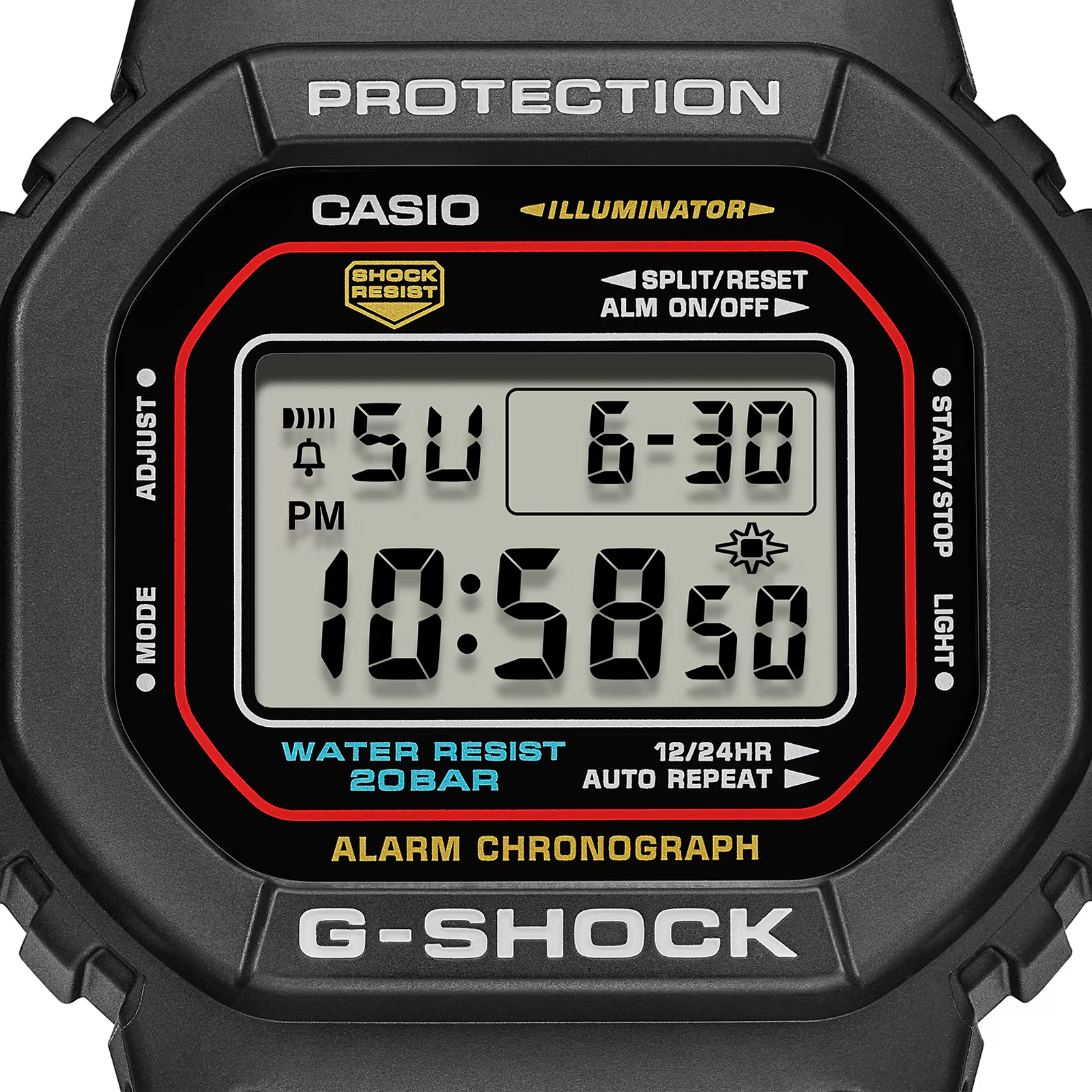 Reloj G-SHOCK DW-5600RL-1D Resina Hombre Negro