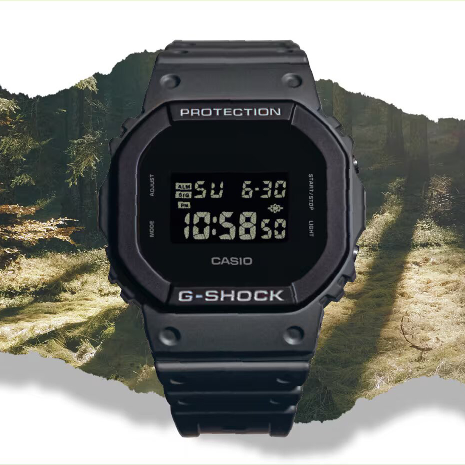 Reloj G-SHOCK DW-5610UU-8D Resina Hombre Gris