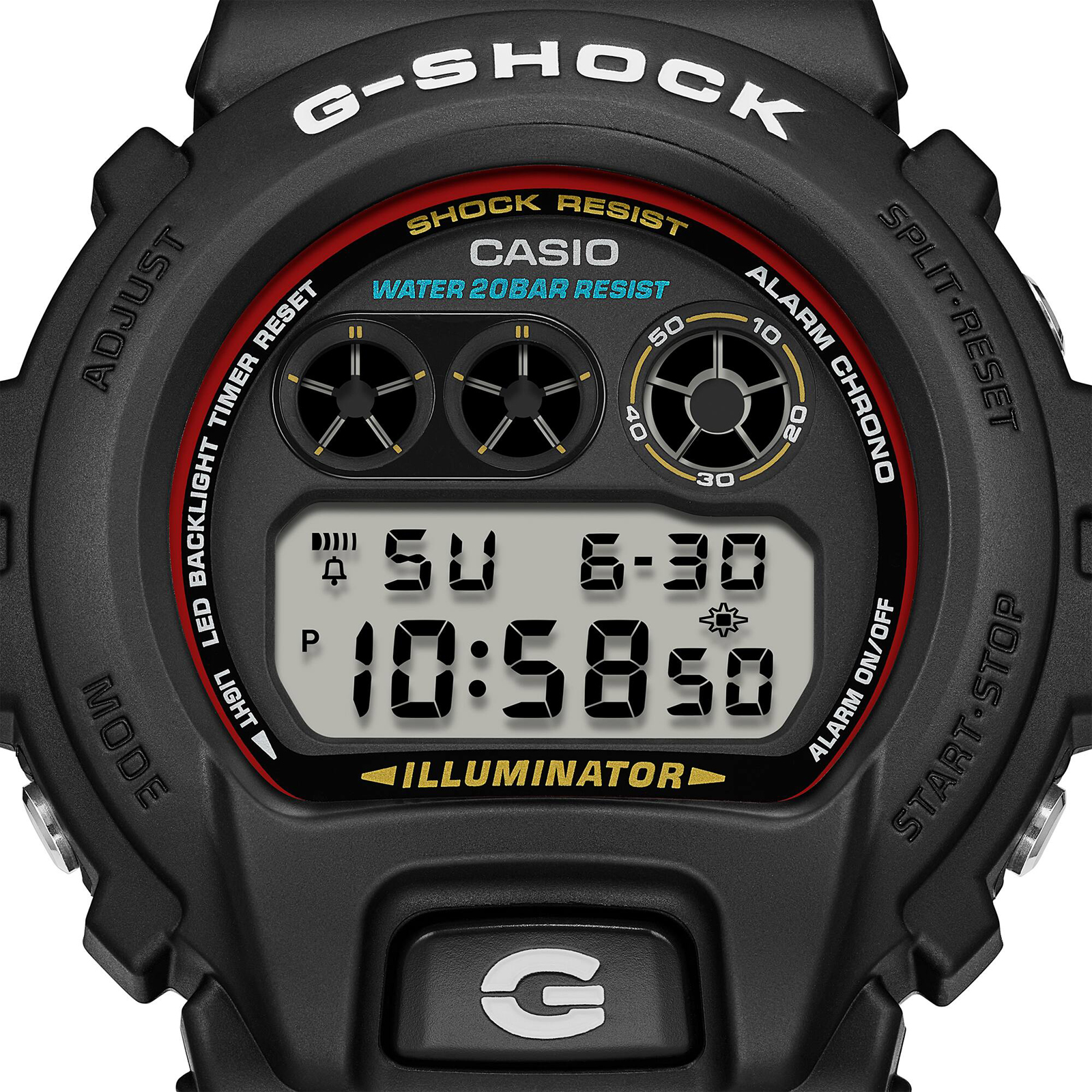Reloj G-SHOCK DW-6900RL-1D Resina Hombre Negro