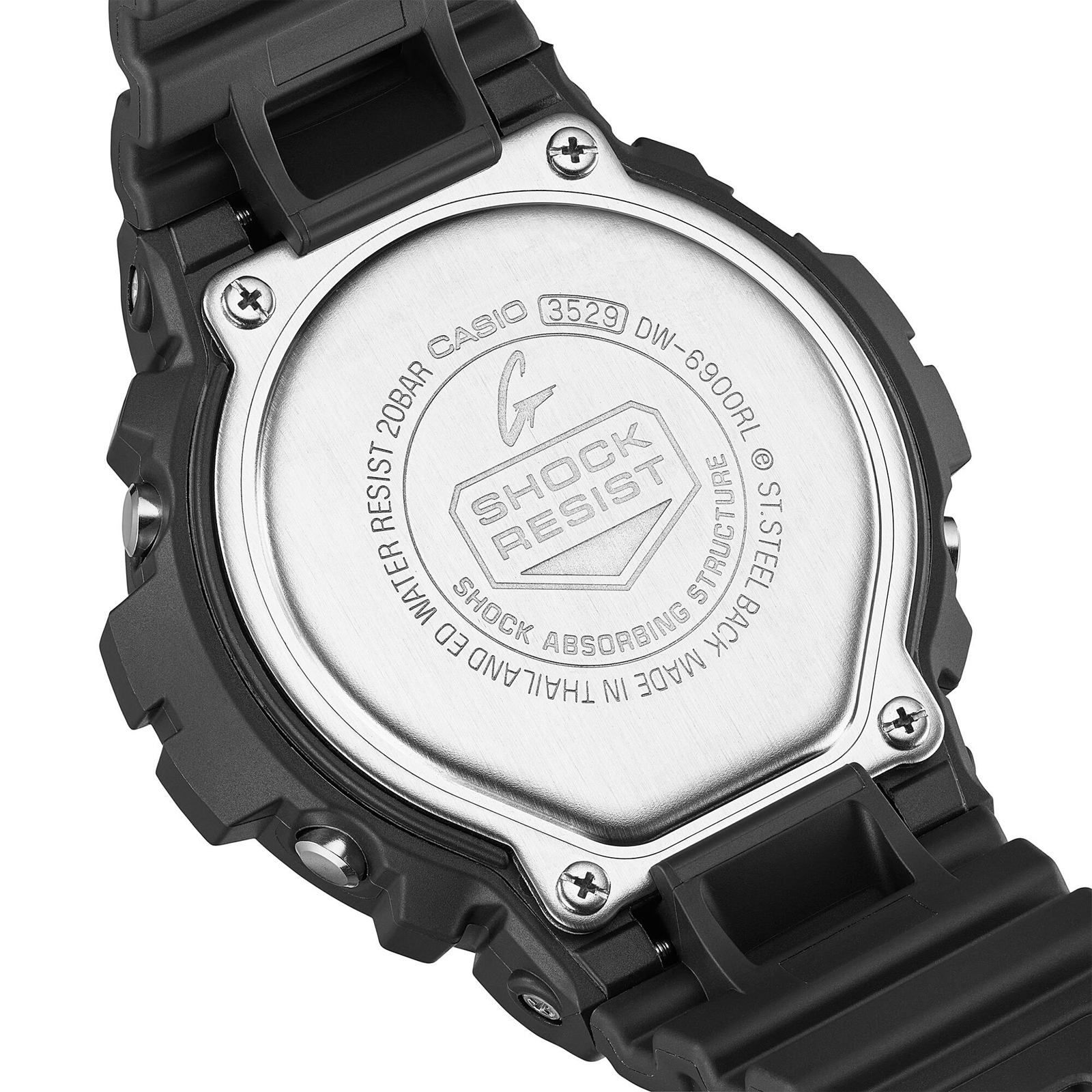 Reloj G-SHOCK DW-6900RL-1D Resina Hombre Negro