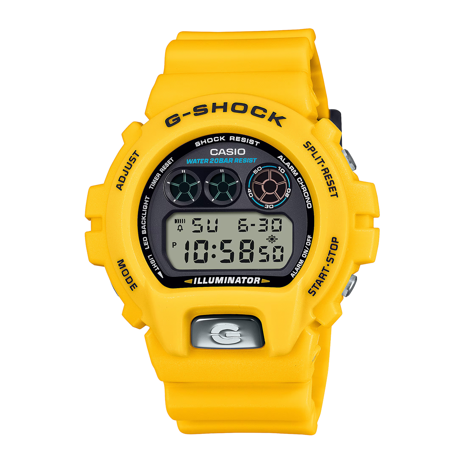 Reloj G-SHOCK DW-6900TR-9D Resina Hombre Amarillo