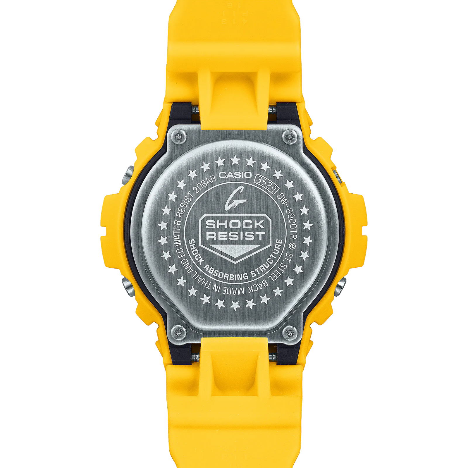 Reloj G-SHOCK DW-6900TR-9D Resina Hombre Amarillo