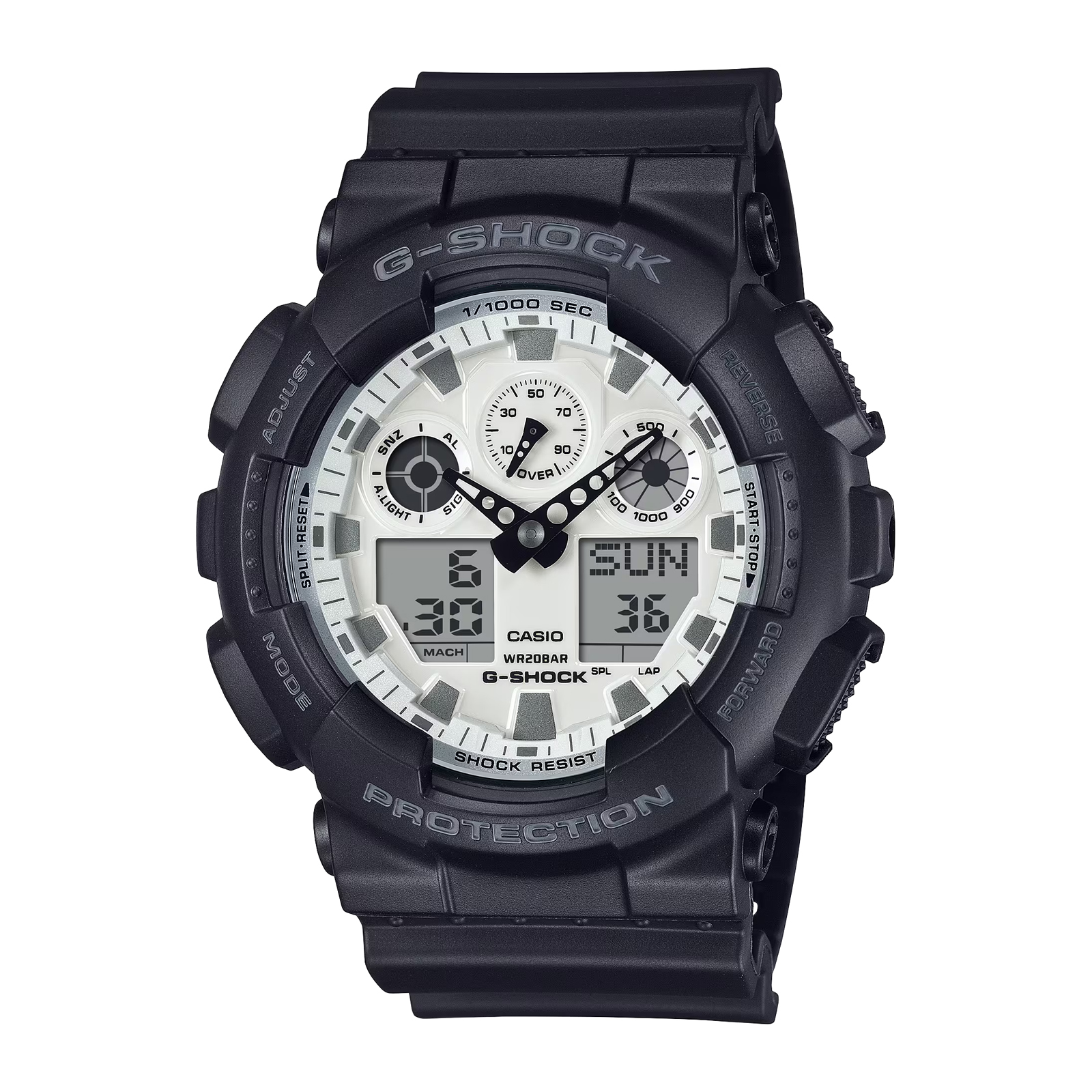Reloj G-SHOCK GA-100WD-1A Resina Hombre Negro