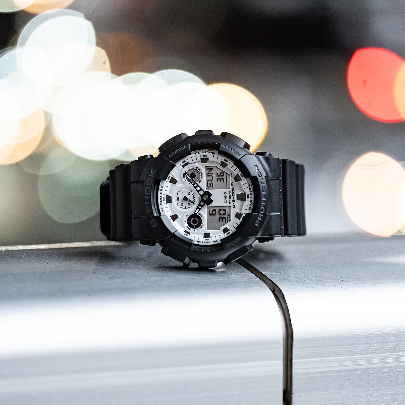 Reloj G-SHOCK GA-100WD-1A Resina Hombre Negro