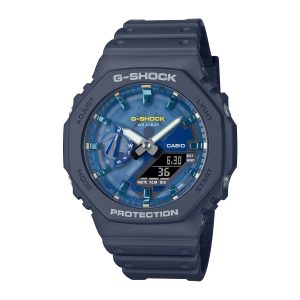 Reloj G-SHOCK GA-2100AS-2A Carbono/Resina Hombre Azul