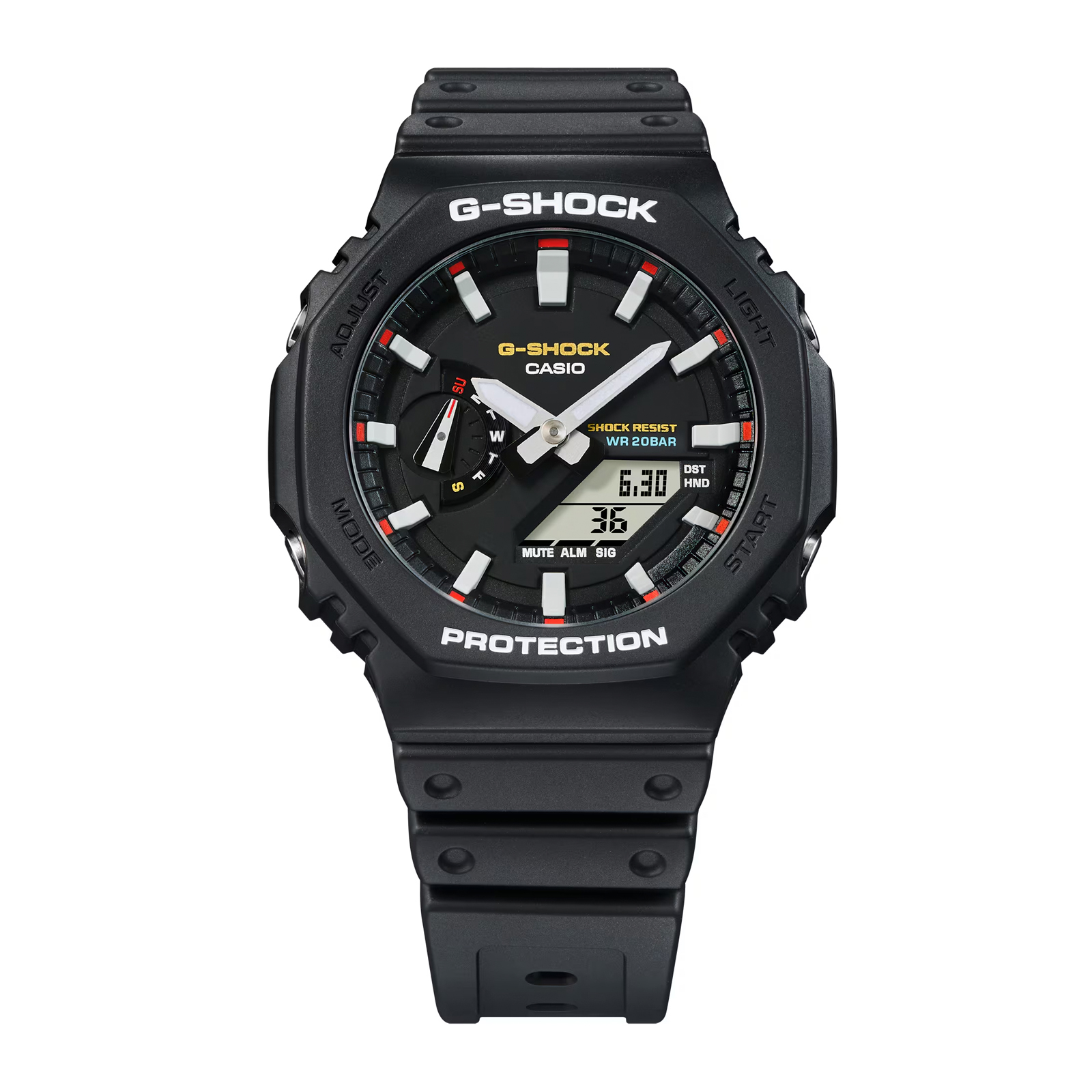 Reloj G-SHOCK GA-2100RL-1A Carbono/Resina Hombre Negro