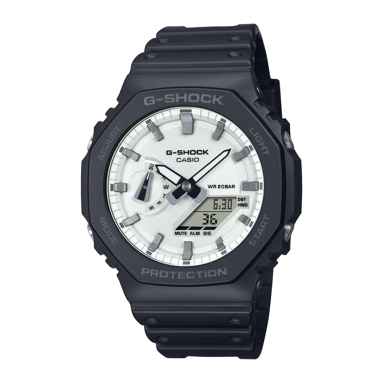 Reloj G-SHOCK GA-2100WD-1A Carbono/Resina Hombre Negro