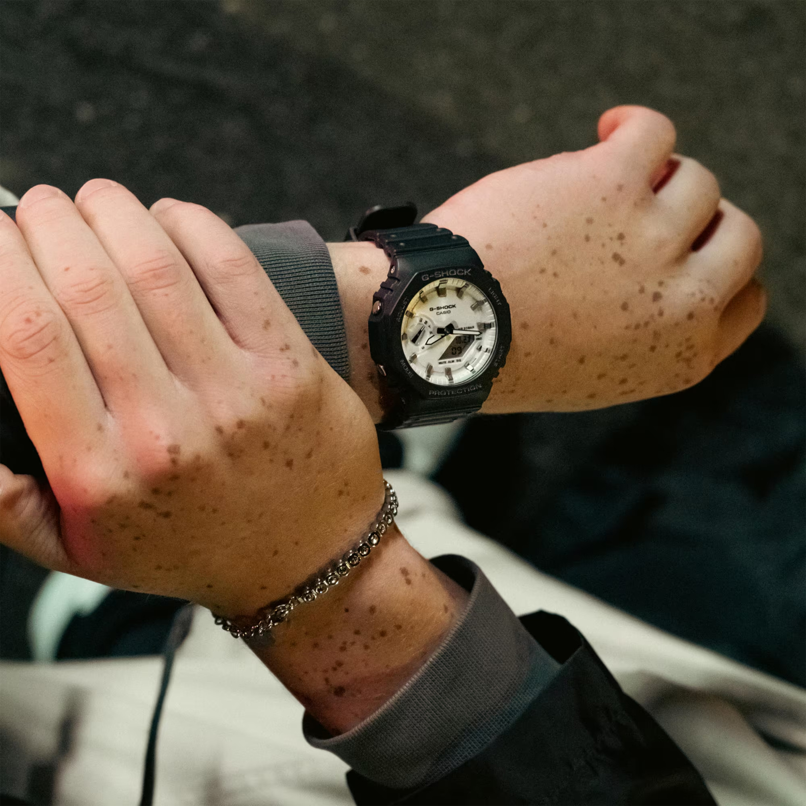 Reloj G-SHOCK GA-2100WD-1A Carbono/Resina Hombre Negro