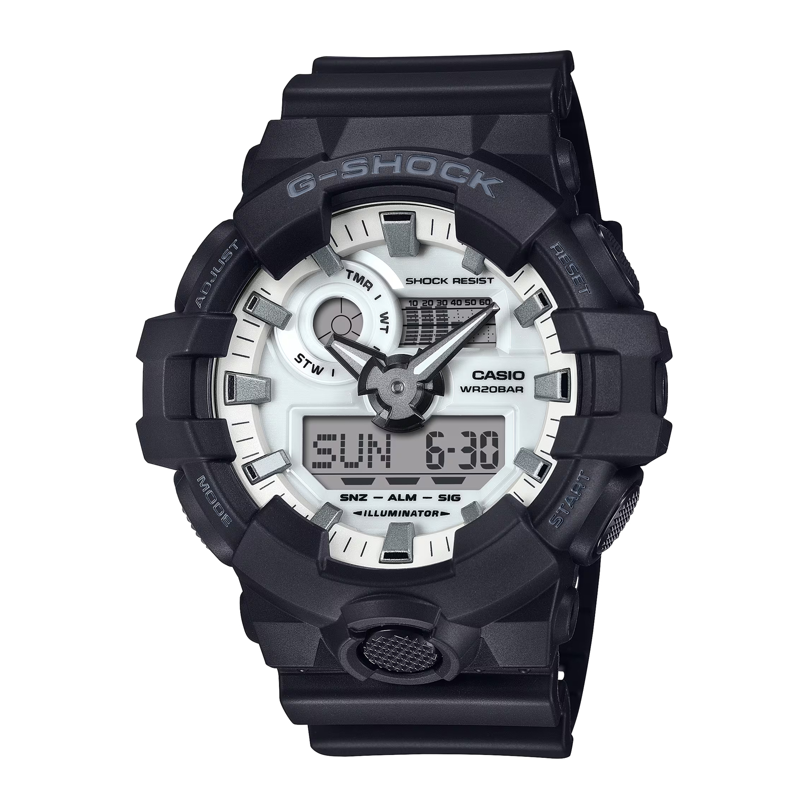Reloj G-SHOCK GA-700WD-1A Resina Hombre Negro