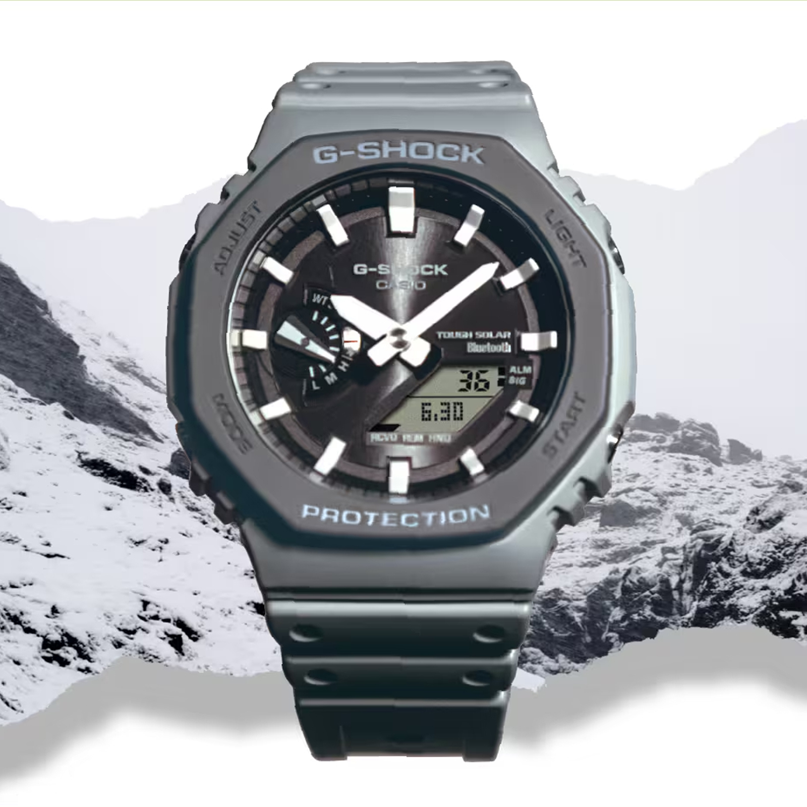Reloj G-SHOCK GA-B2100LUU-8A Carbono/Resina Hombre Gris
