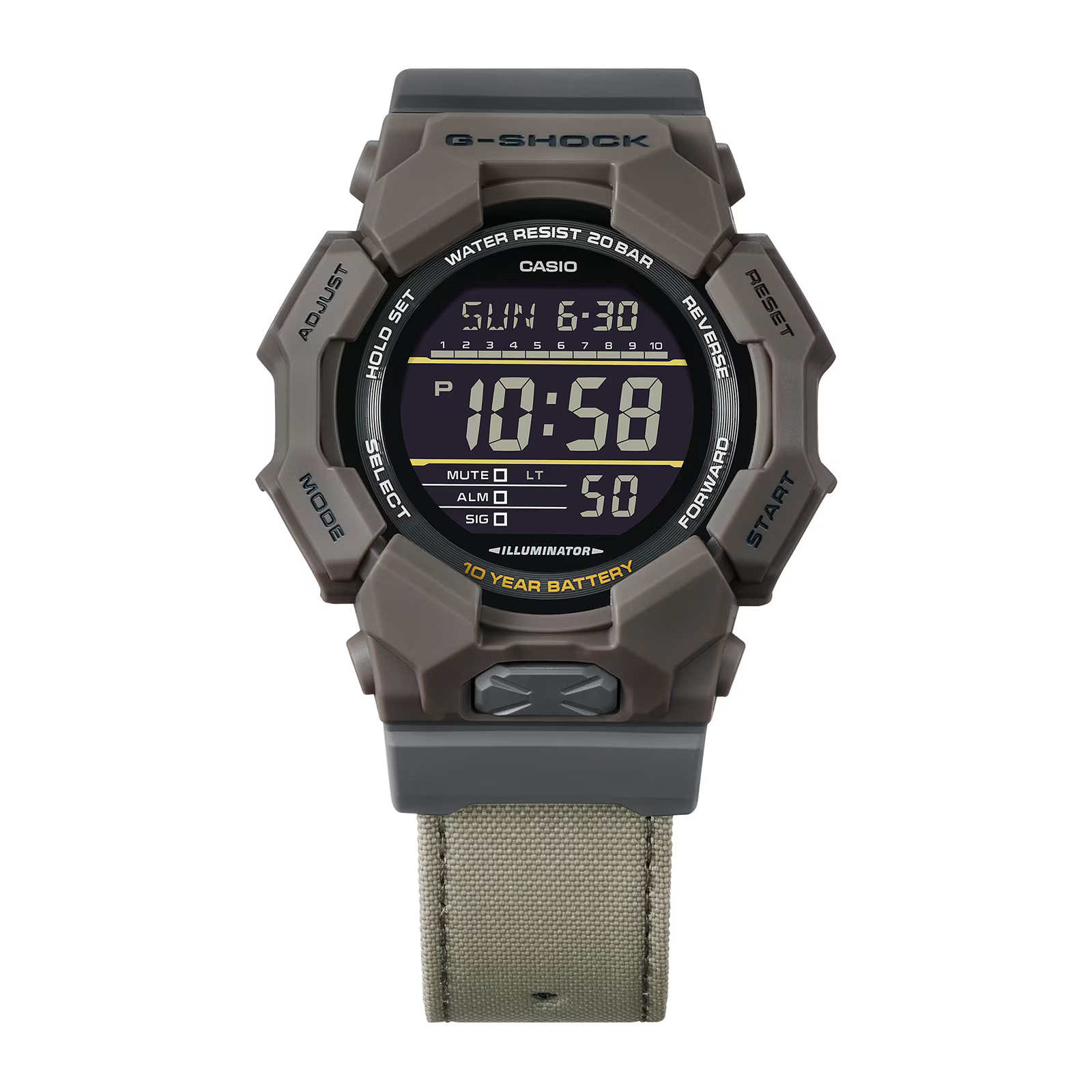 Reloj G-SHOCK GD-010CE-5D Carbono Hombre Marron