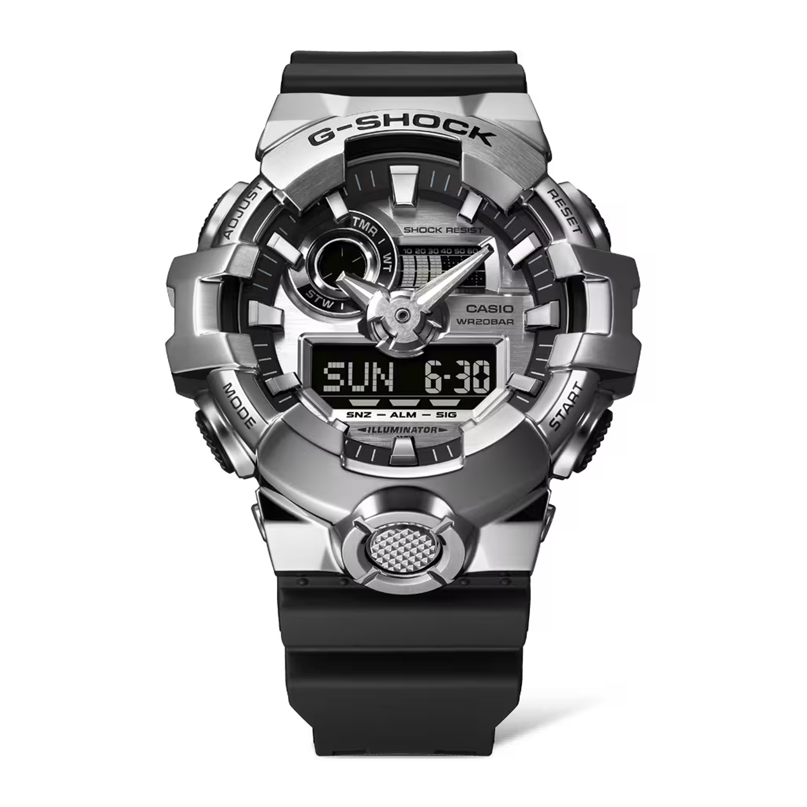 Reloj G-SHOCK GM-700-1A Resina Hombre Plateado